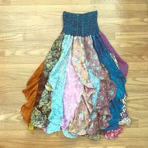 Ankle length India Boutique peasant skirt